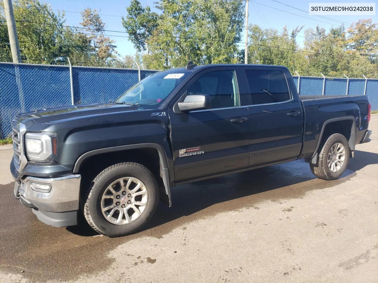 2017 GMC Sierra K1500 Sle VIN: 3GTU2MEC9HG242038 Lot: 73528434