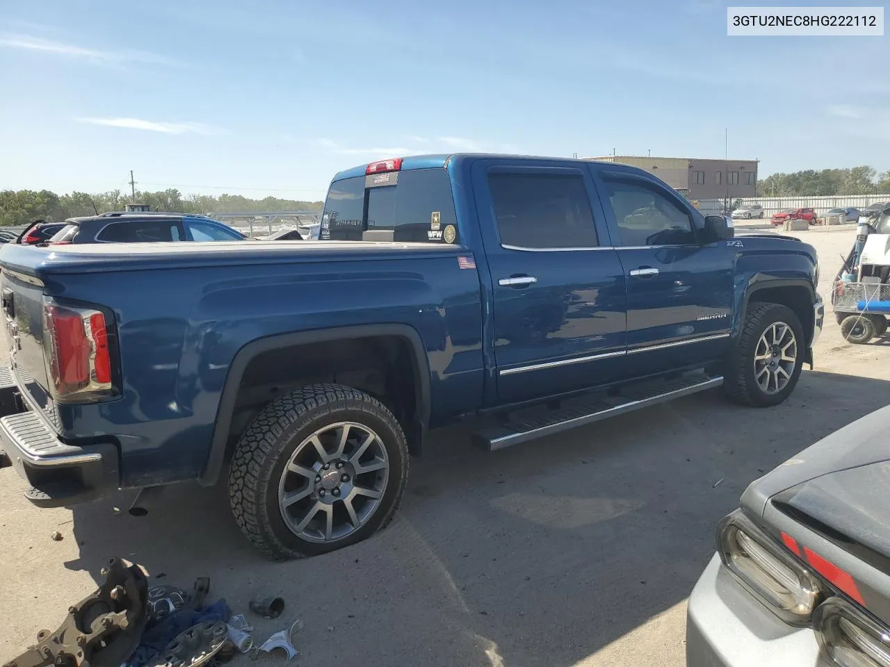 3GTU2NEC8HG222112 2017 GMC Sierra K1500 Slt