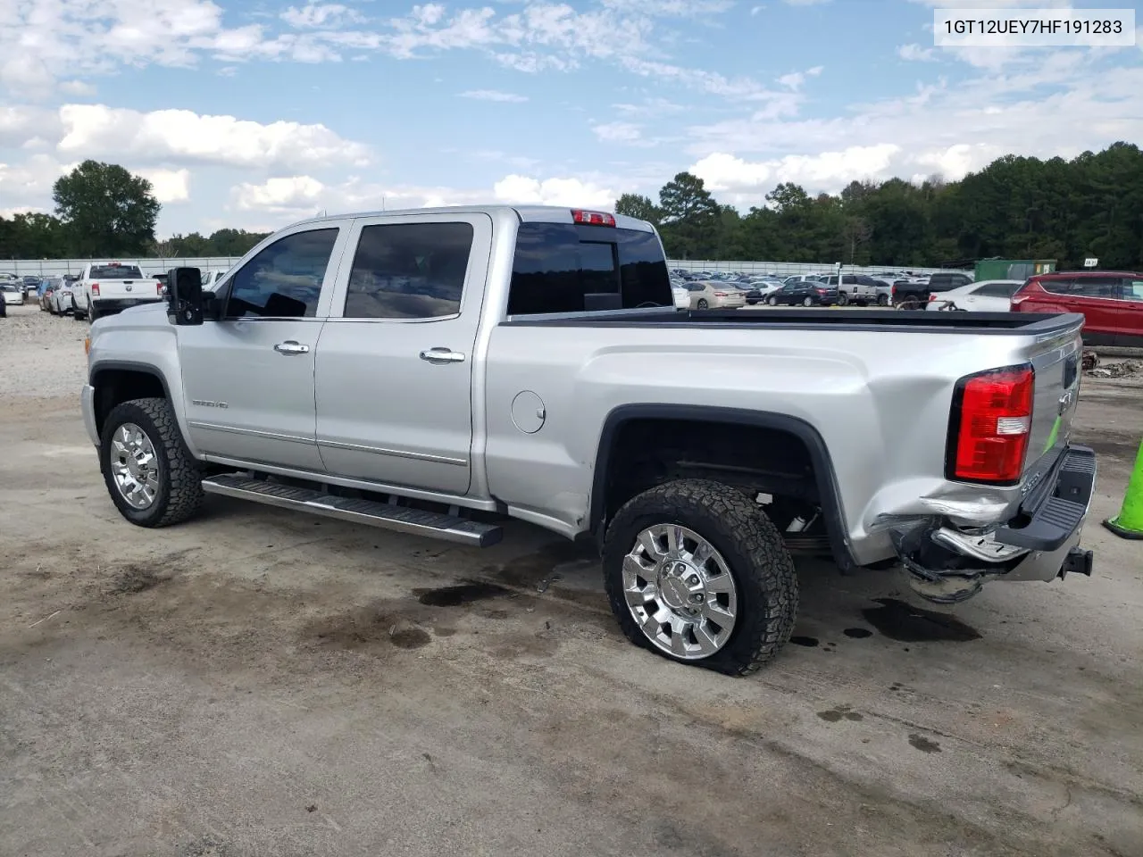 2017 GMC Sierra K2500 Denali VIN: 1GT12UEY7HF191283 Lot: 73555124