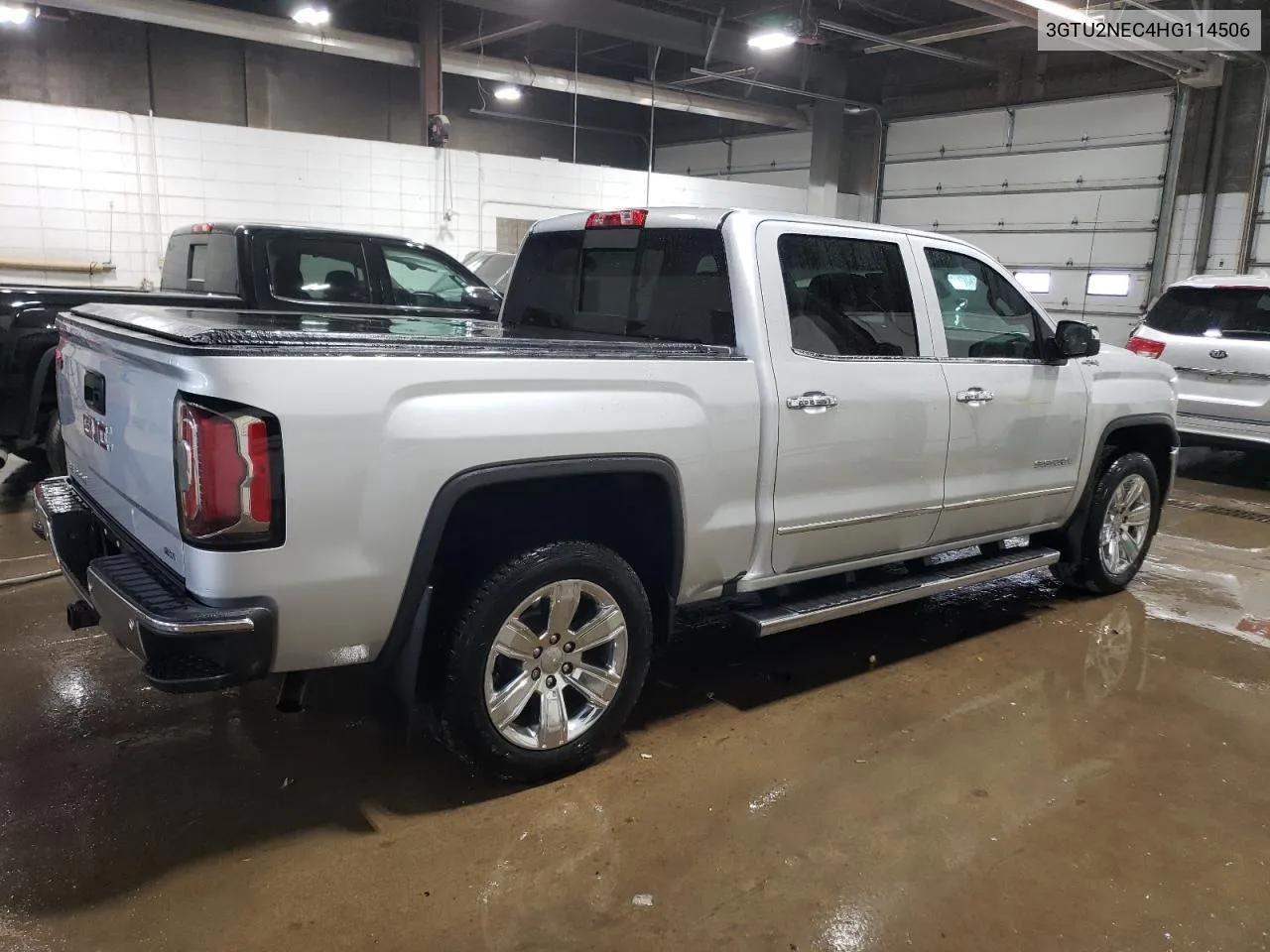 2017 GMC Sierra K1500 Slt VIN: 3GTU2NEC4HG114506 Lot: 73593314