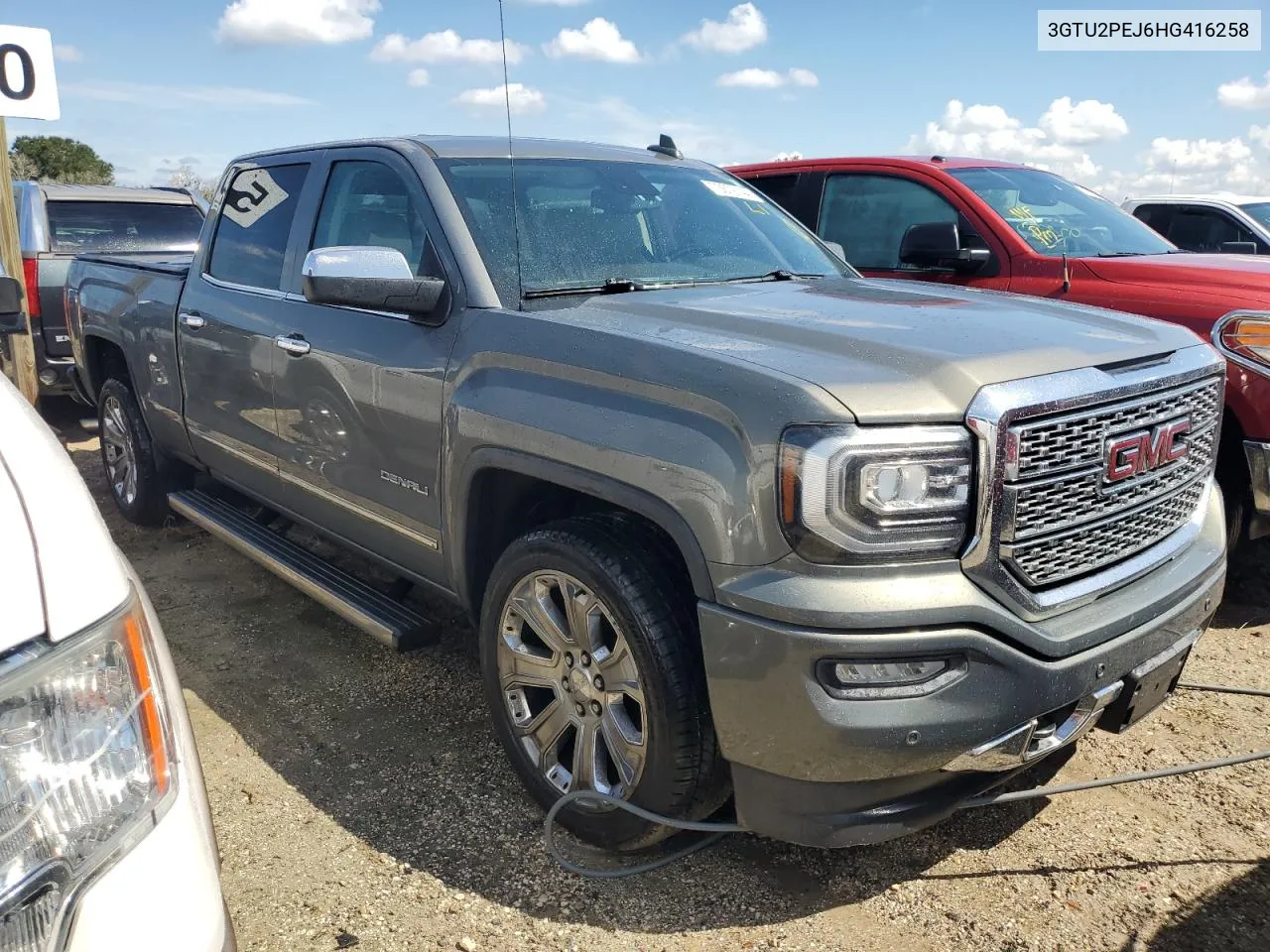 2017 GMC Sierra K1500 Denali VIN: 3GTU2PEJ6HG416258 Lot: 73679144