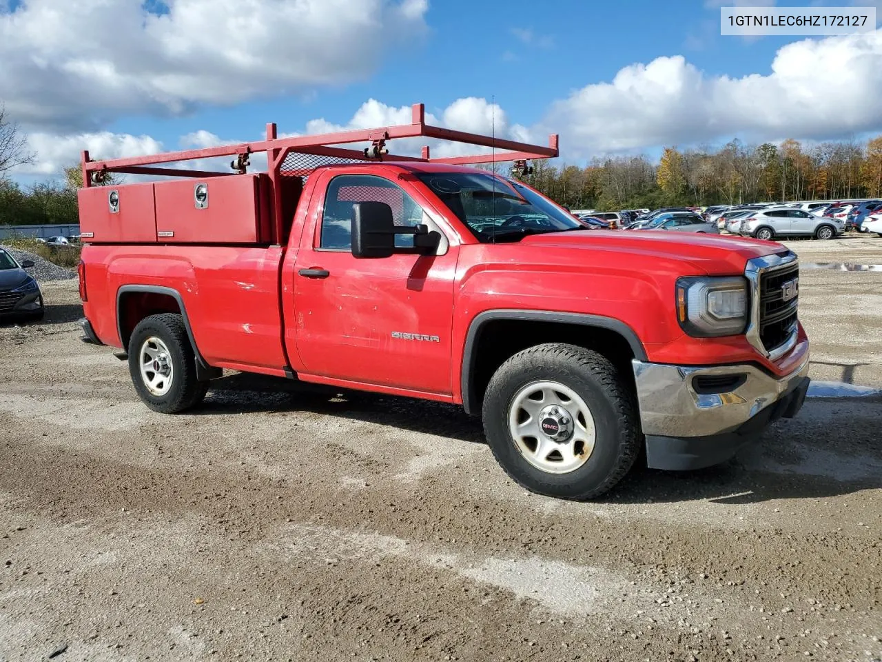 2017 GMC Sierra C1500 VIN: 1GTN1LEC6HZ172127 Lot: 73704844