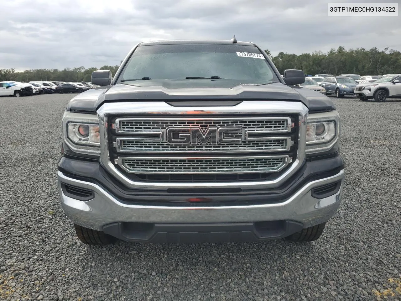 2017 GMC Sierra C1500 Sle VIN: 3GTP1MEC0HG134522 Lot: 73755774