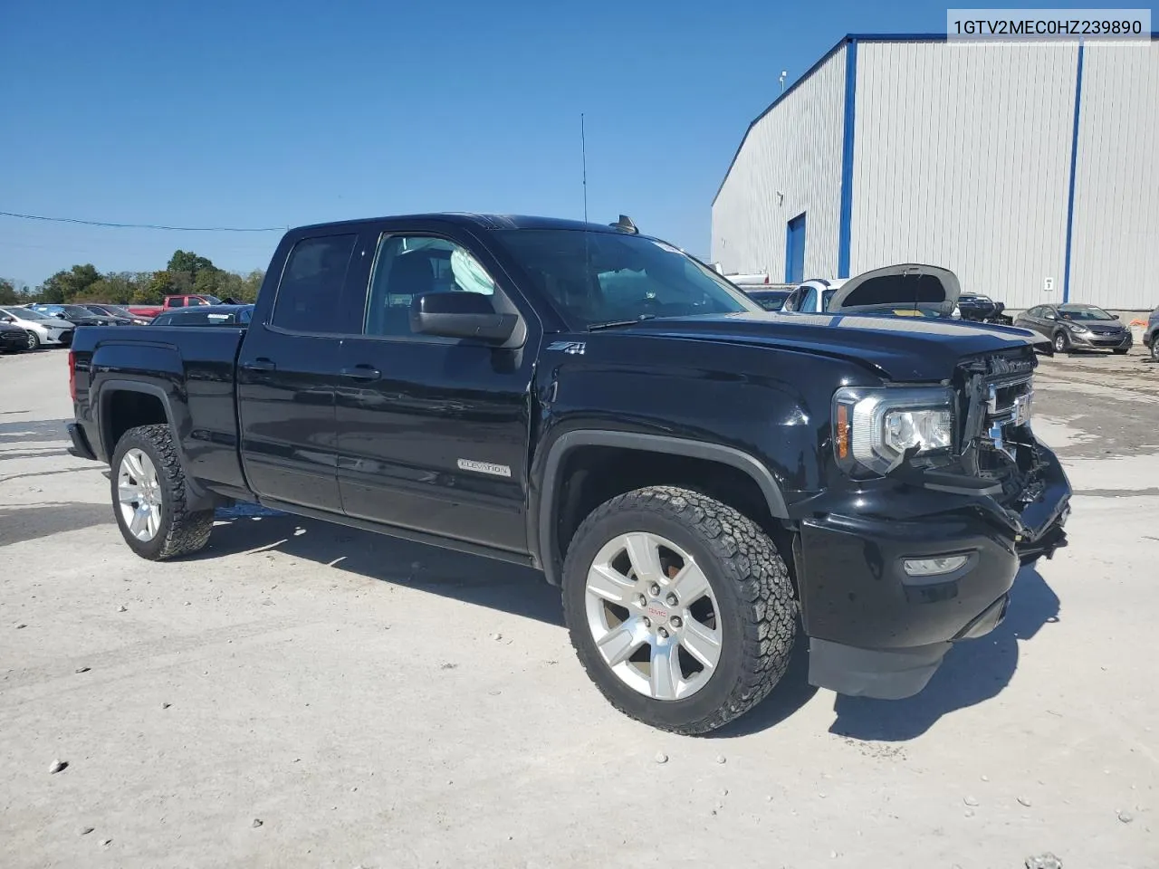 2017 GMC Sierra K1500 Sle VIN: 1GTV2MEC0HZ239890 Lot: 73766414