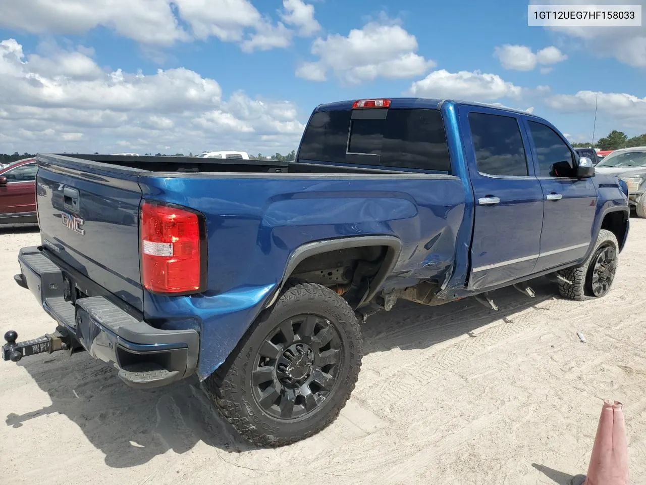 2017 GMC Sierra K2500 Denali VIN: 1GT12UEG7HF158033 Lot: 73775184