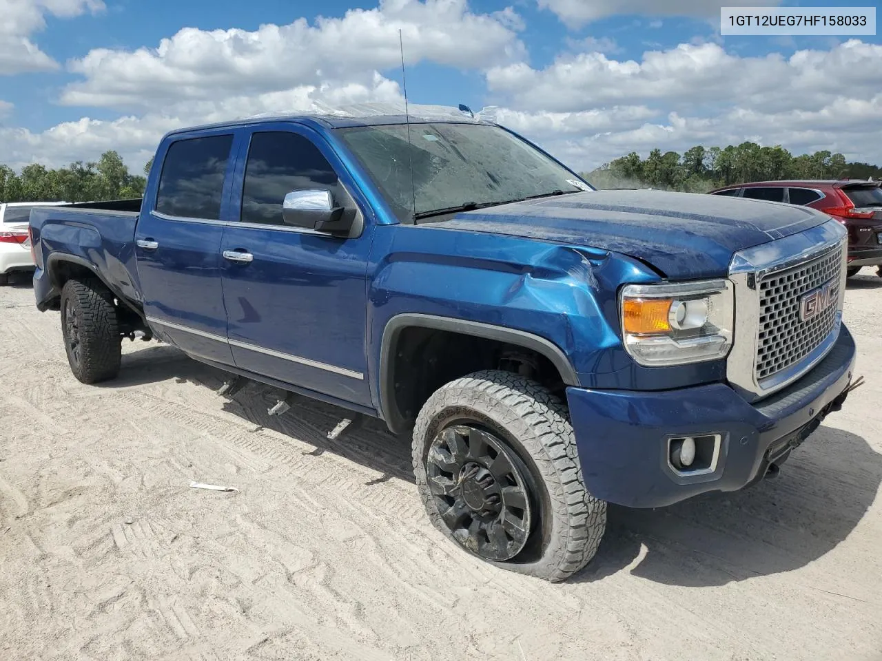 2017 GMC Sierra K2500 Denali VIN: 1GT12UEG7HF158033 Lot: 73775184