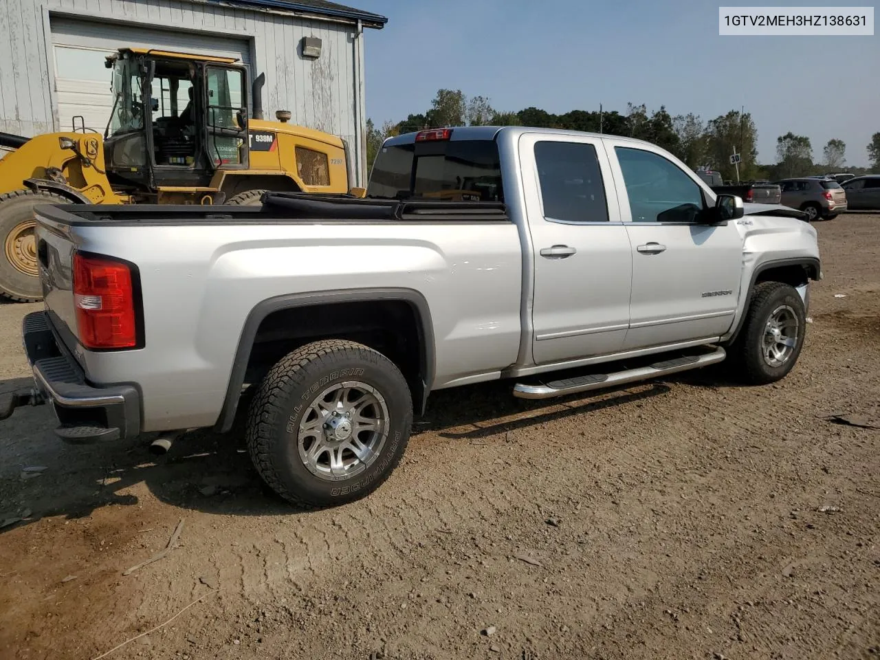 2017 GMC Sierra K1500 Sle VIN: 1GTV2MEH3HZ138631 Lot: 73842624