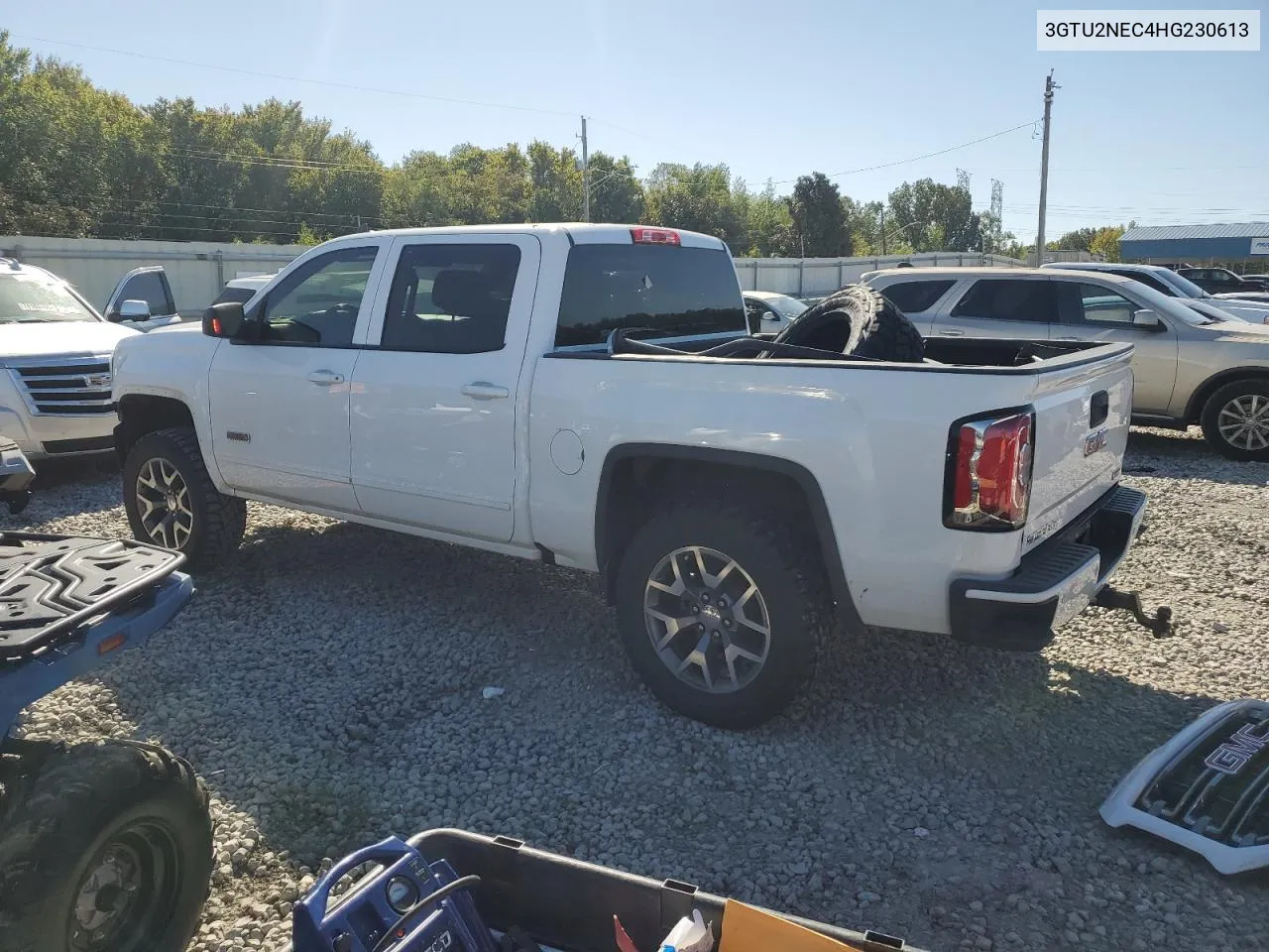 2017 GMC Sierra K1500 Slt VIN: 3GTU2NEC4HG230613 Lot: 74194634