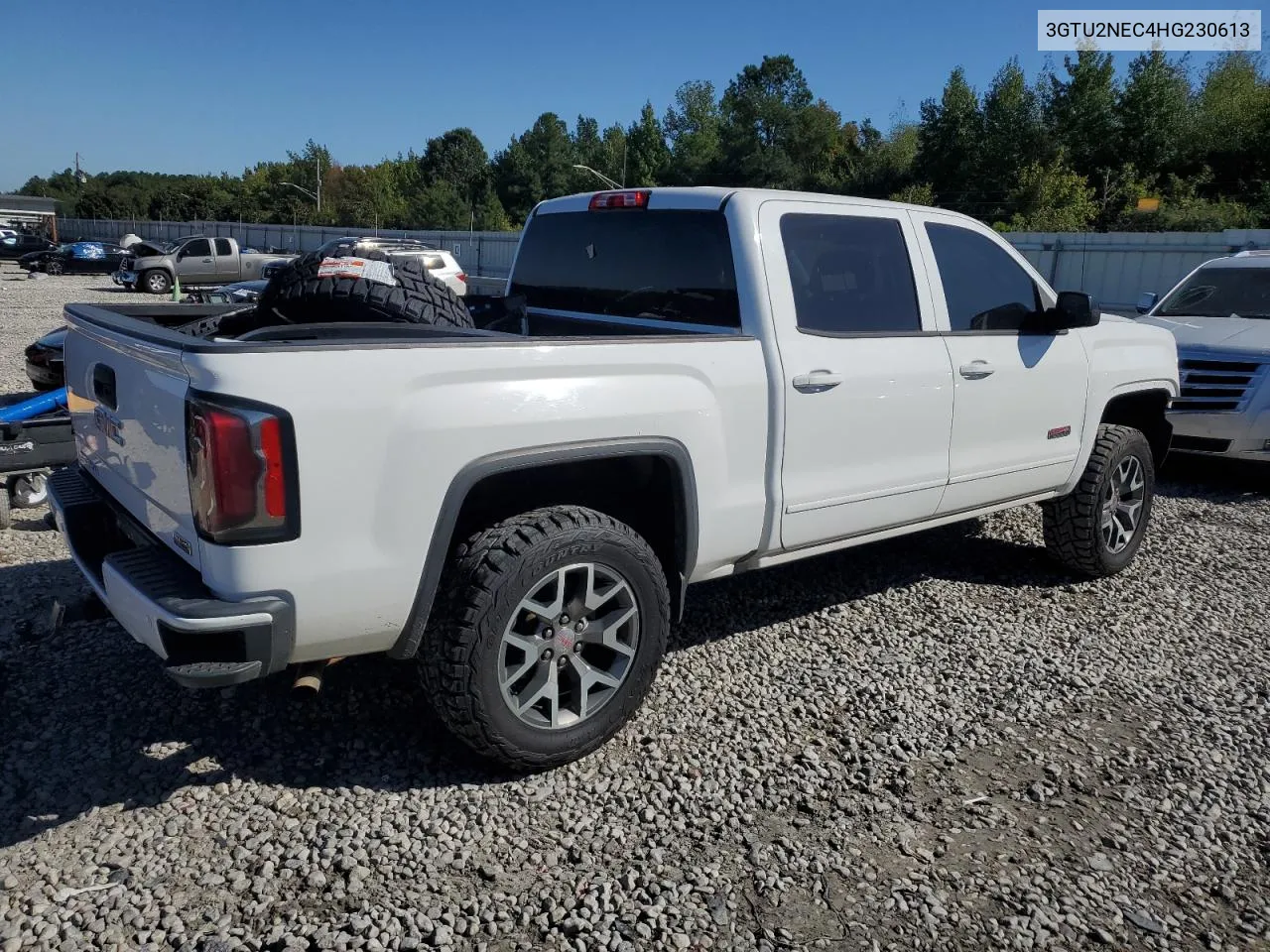 2017 GMC Sierra K1500 Slt VIN: 3GTU2NEC4HG230613 Lot: 74194634