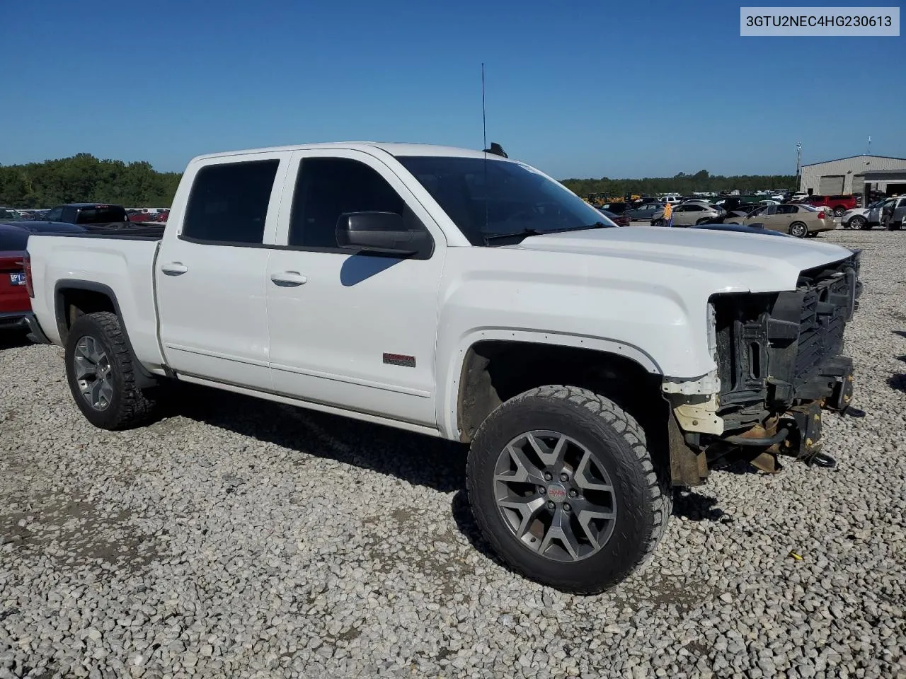 2017 GMC Sierra K1500 Slt VIN: 3GTU2NEC4HG230613 Lot: 74194634