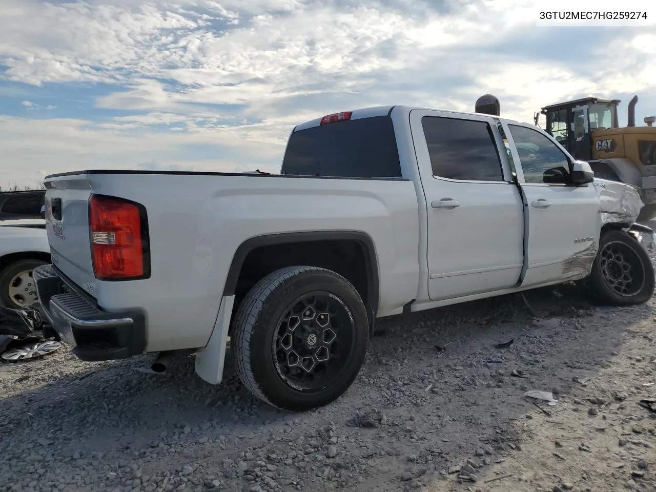 2017 GMC Sierra K1500 Sle VIN: 3GTU2MEC7HG259274 Lot: 74271354