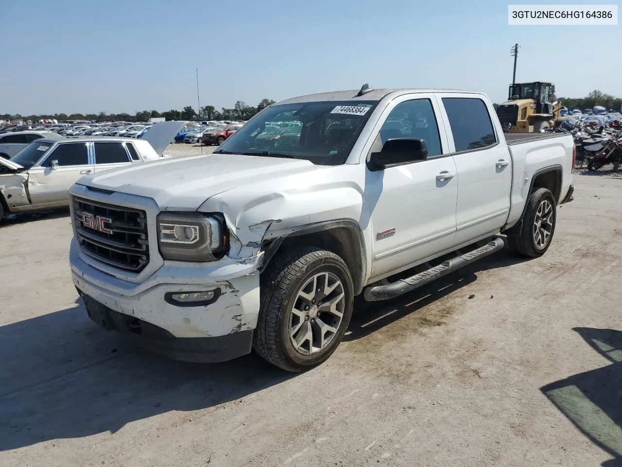 2017 GMC Sierra K1500 Slt VIN: 3GTU2NEC6HG164386 Lot: 74468384