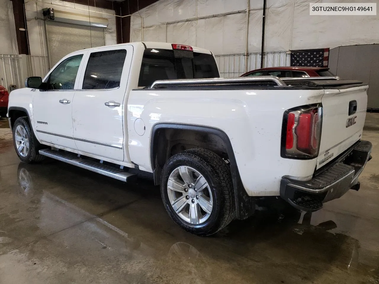 2017 GMC Sierra K1500 Slt VIN: 3GTU2NEC9HG149641 Lot: 74620364