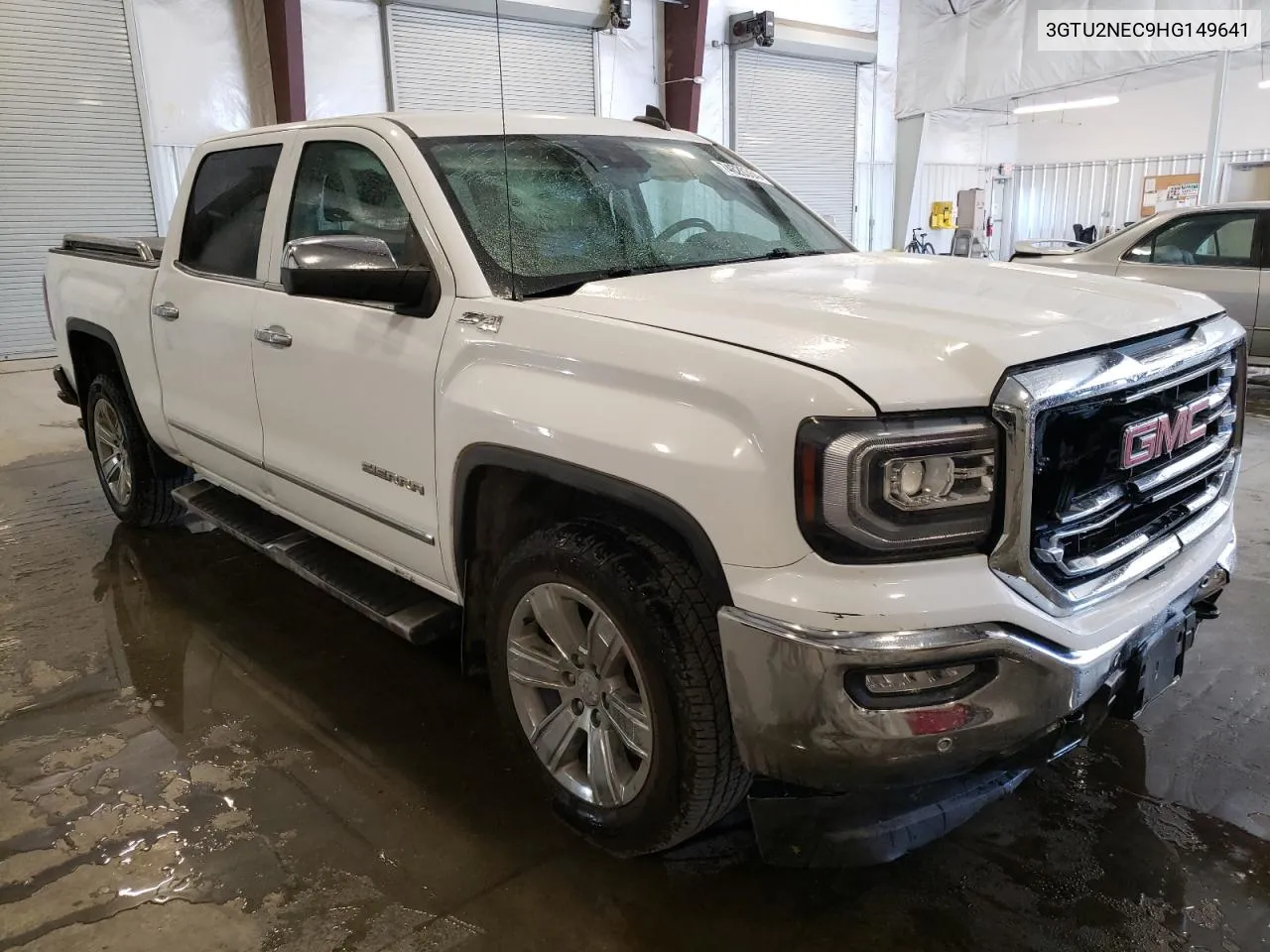 2017 GMC Sierra K1500 Slt VIN: 3GTU2NEC9HG149641 Lot: 74620364