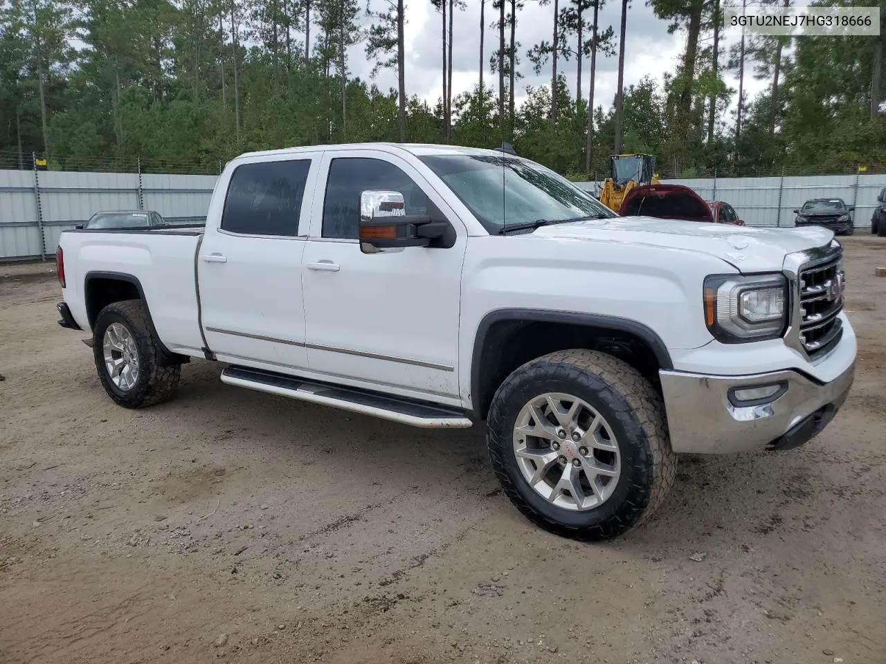 2017 GMC Sierra K1500 Slt VIN: 3GTU2NEJ7HG318666 Lot: 74774514