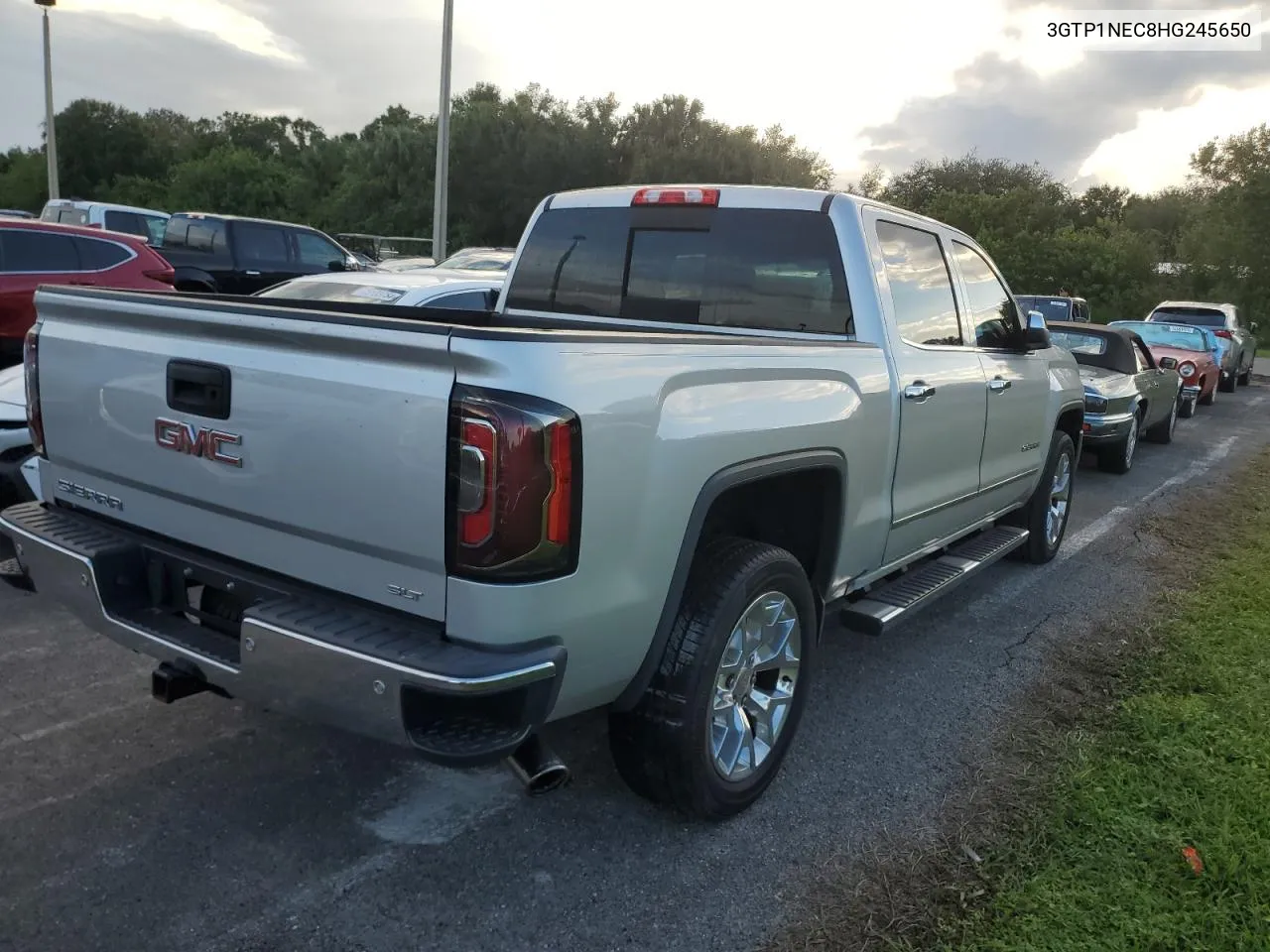 2017 GMC Sierra C1500 Slt VIN: 3GTP1NEC8HG245650 Lot: 74905274