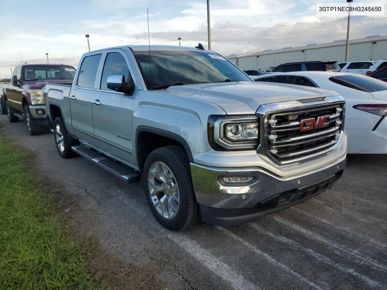 2017 GMC Sierra C1500 Slt VIN: 3GTP1NEC8HG245650 Lot: 74905274