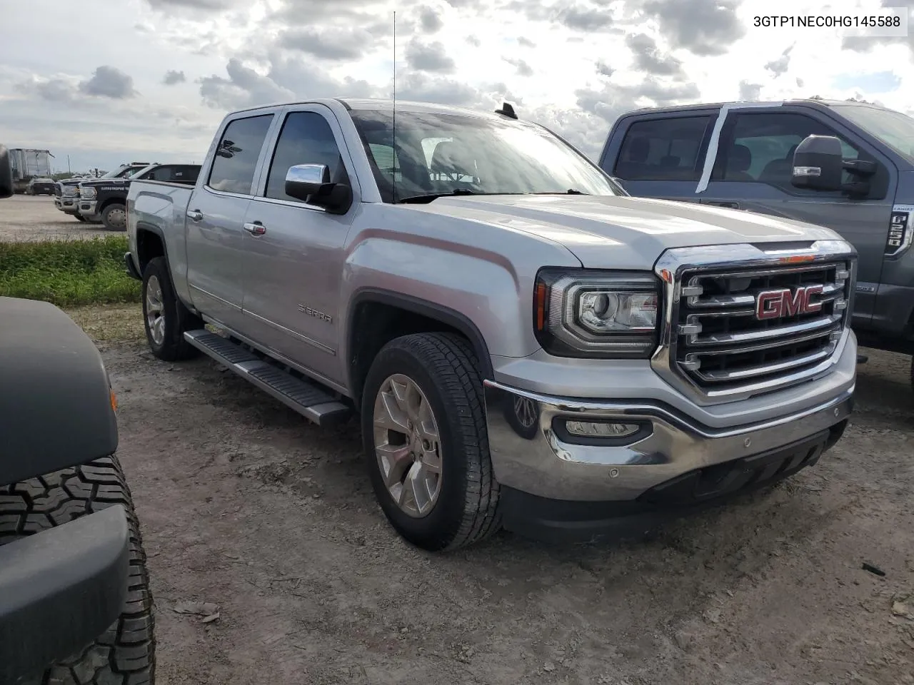 2017 GMC Sierra C1500 Slt VIN: 3GTP1NEC0HG145588 Lot: 75086634