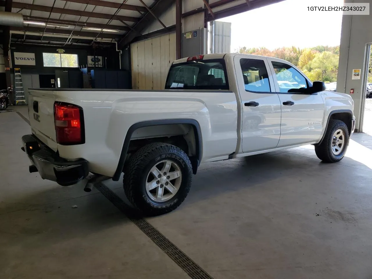 2017 GMC Sierra K1500 VIN: 1GTV2LEH2HZ343027 Lot: 75212304