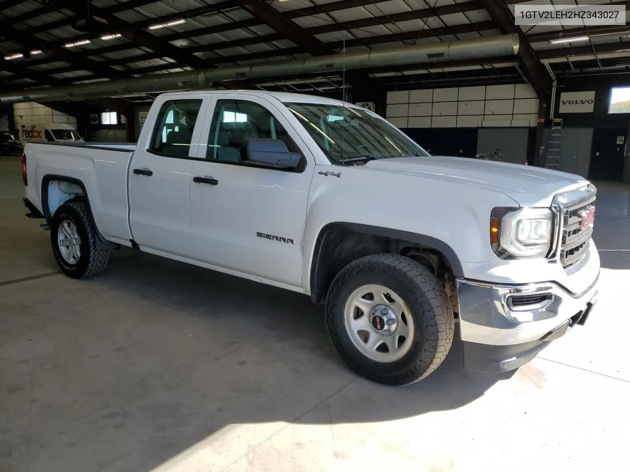 2017 GMC Sierra K1500 VIN: 1GTV2LEH2HZ343027 Lot: 75212304