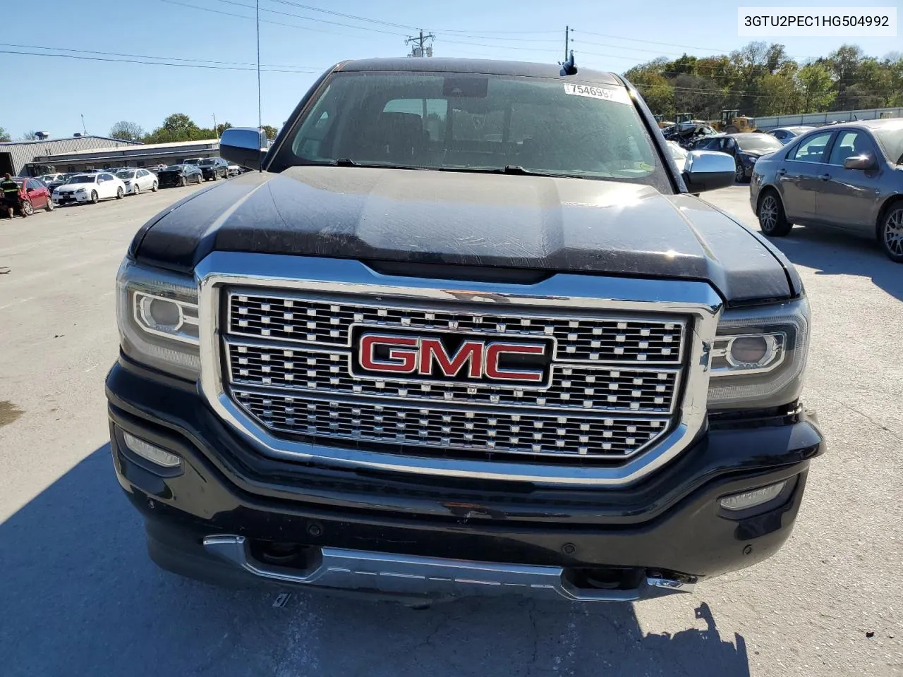 2017 GMC Sierra K1500 Denali VIN: 3GTU2PEC1HG504992 Lot: 75469924