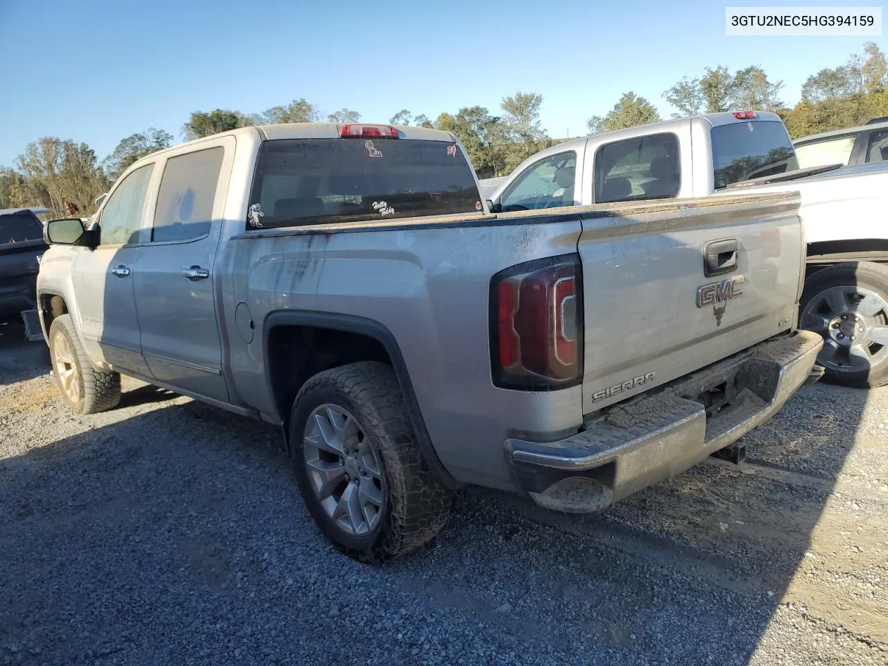 2017 GMC Sierra K1500 Slt VIN: 3GTU2NEC5HG394159 Lot: 75480224