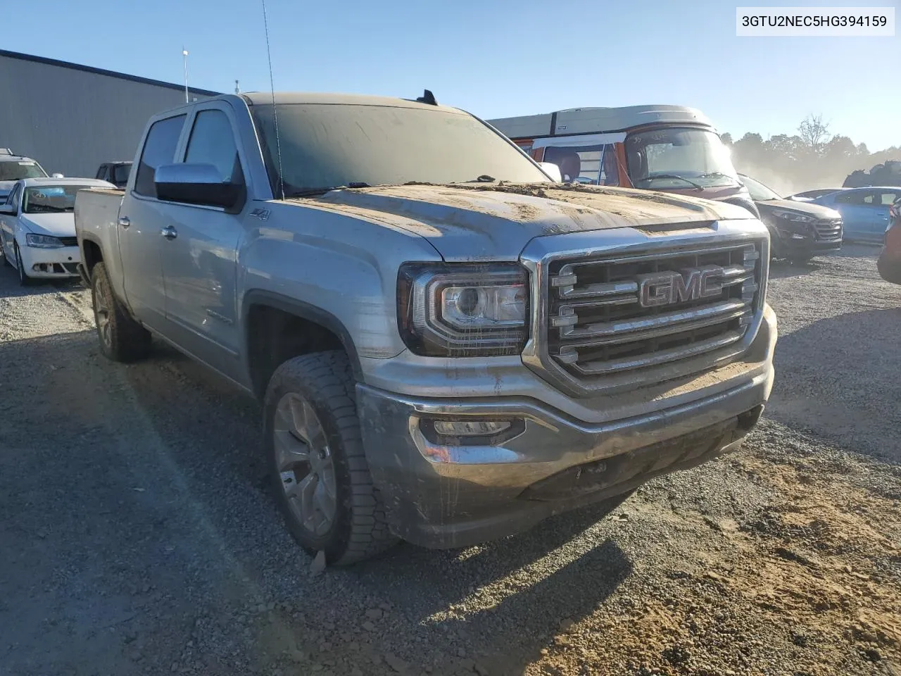 2017 GMC Sierra K1500 Slt VIN: 3GTU2NEC5HG394159 Lot: 75480224