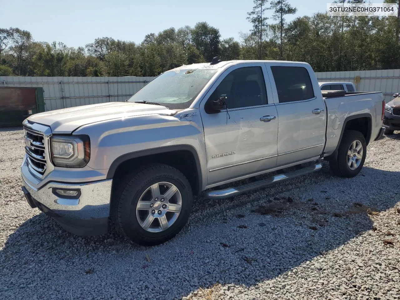 2017 GMC Sierra K1500 Slt VIN: 3GTU2NEC0HG371064 Lot: 75484344