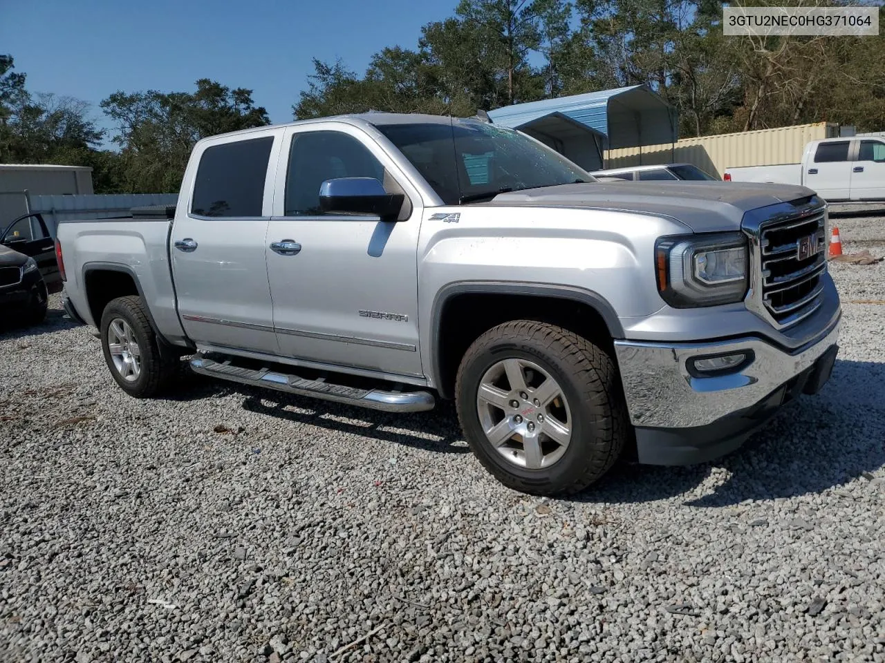 2017 GMC Sierra K1500 Slt VIN: 3GTU2NEC0HG371064 Lot: 75484344