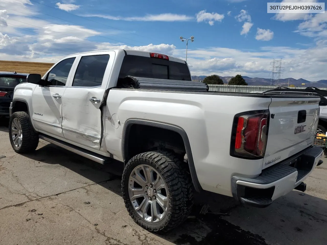 2017 GMC Sierra K1500 Denali VIN: 3GTU2PEJ0HG397626 Lot: 75503454