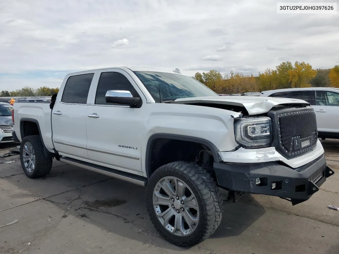 2017 GMC Sierra K1500 Denali VIN: 3GTU2PEJ0HG397626 Lot: 75503454