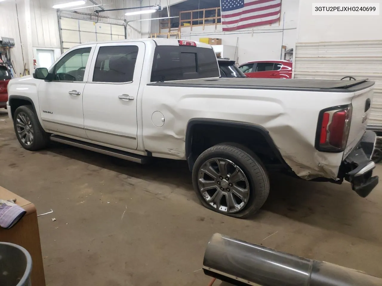 2017 GMC Sierra K1500 Denali VIN: 3GTU2PEJXHG240699 Lot: 75810034