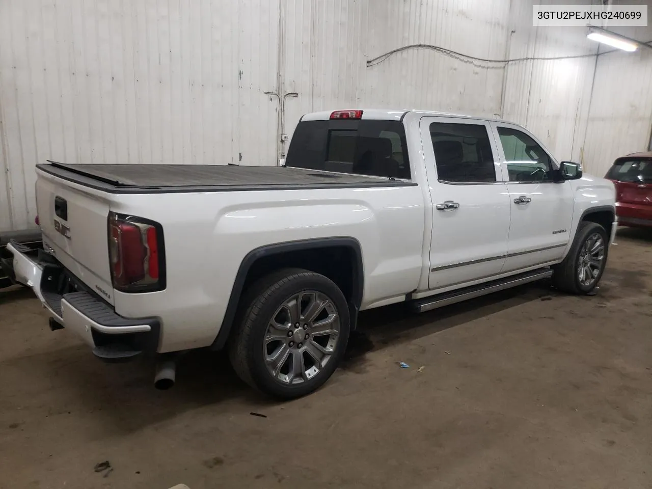 2017 GMC Sierra K1500 Denali VIN: 3GTU2PEJXHG240699 Lot: 75810034