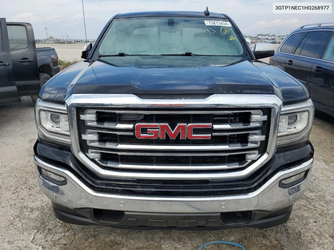 2017 GMC Sierra C1500 Slt VIN: 3GTP1NEC1HG268977 Lot: 75873434