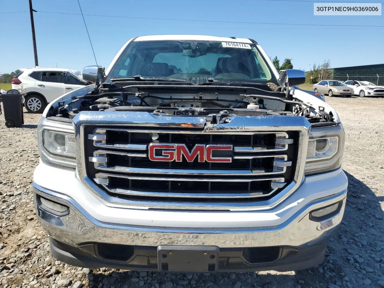 2017 GMC Sierra C1500 Slt VIN: 3GTP1NEC9HG369006 Lot: 76164174