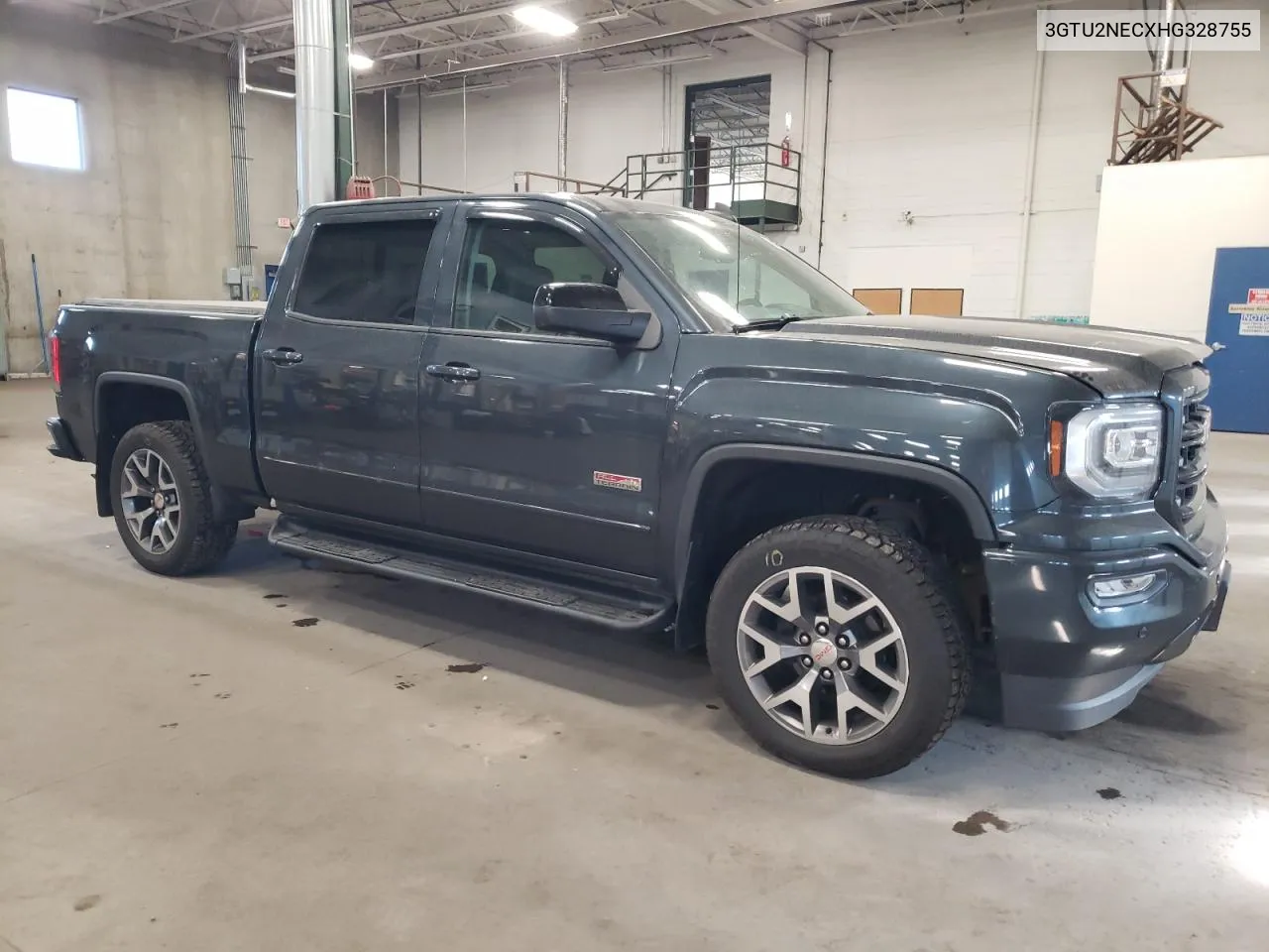 2017 GMC Sierra K1500 Slt VIN: 3GTU2NECXHG328755 Lot: 76171774