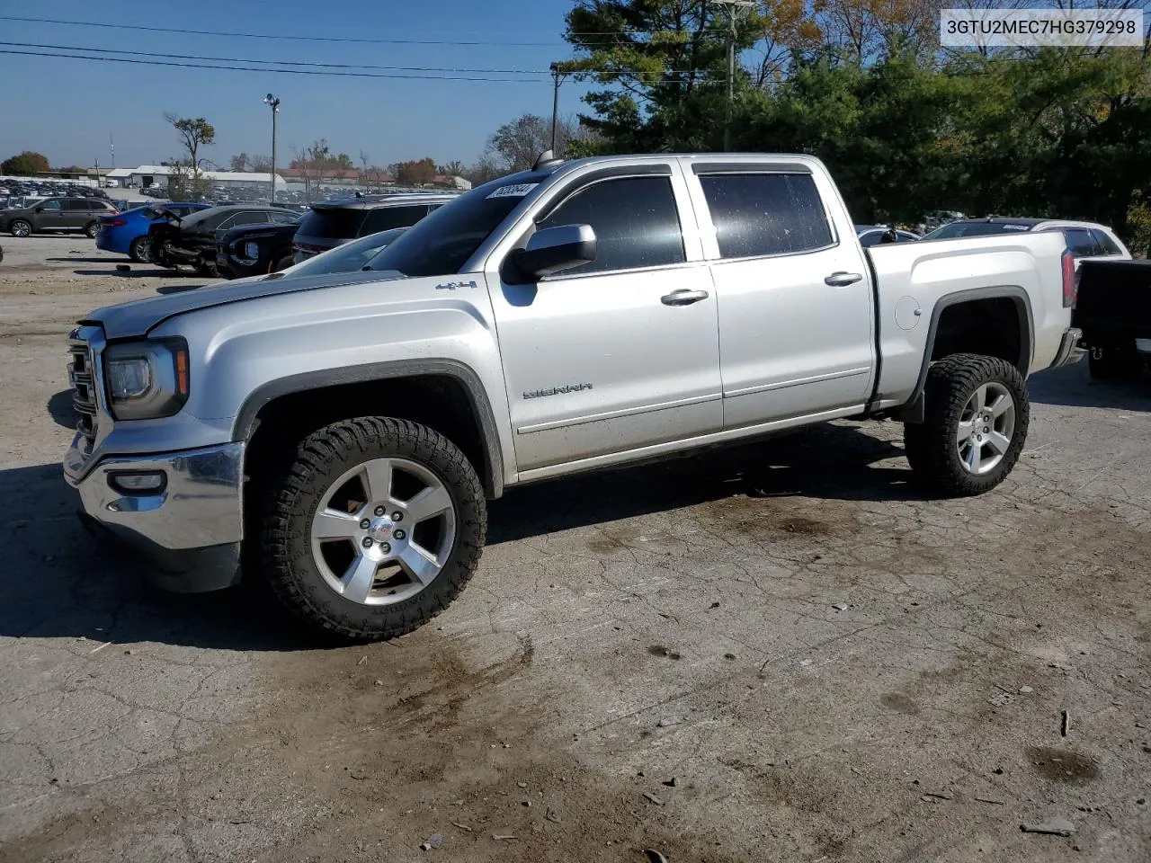 2017 GMC Sierra K1500 Sle VIN: 3GTU2MEC7HG379298 Lot: 76283644