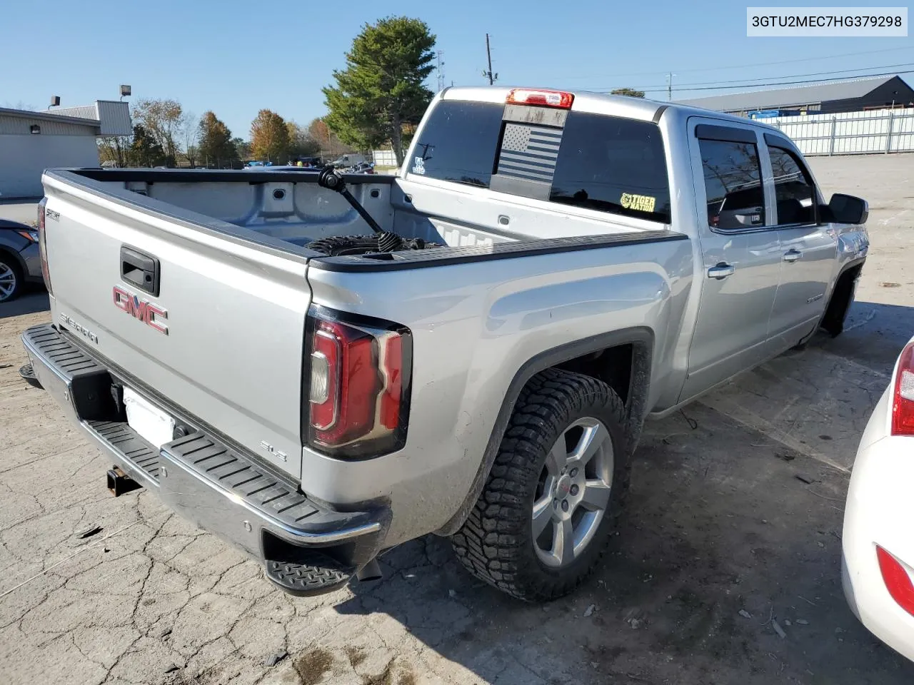 2017 GMC Sierra K1500 Sle VIN: 3GTU2MEC7HG379298 Lot: 76283644