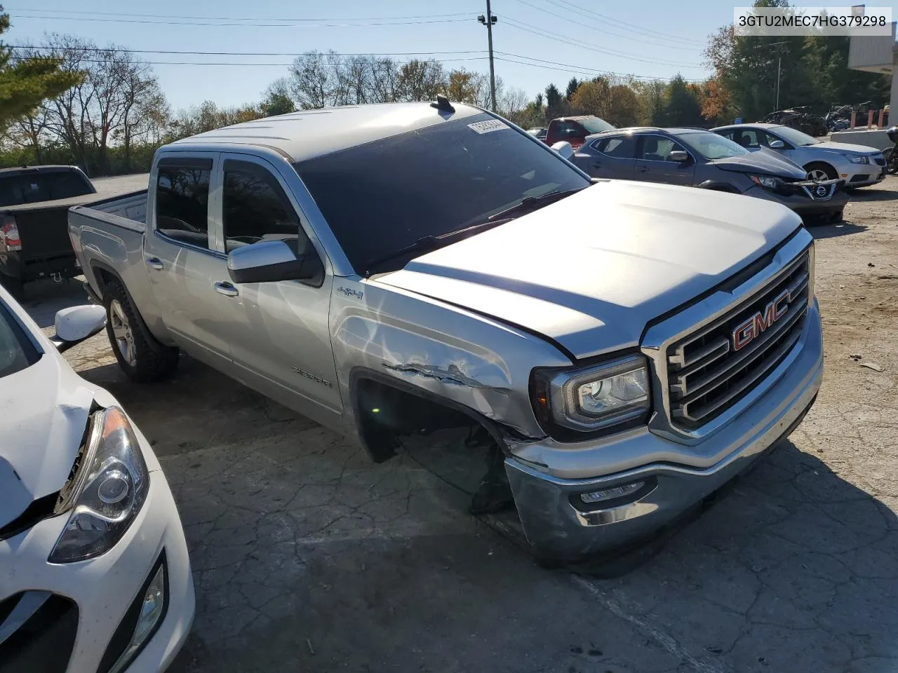 2017 GMC Sierra K1500 Sle VIN: 3GTU2MEC7HG379298 Lot: 76283644