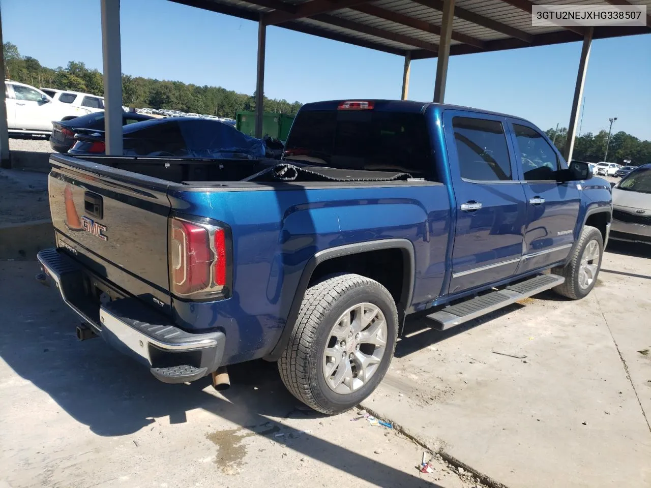 2017 GMC Sierra K1500 Slt VIN: 3GTU2NEJXHG338507 Lot: 76523664