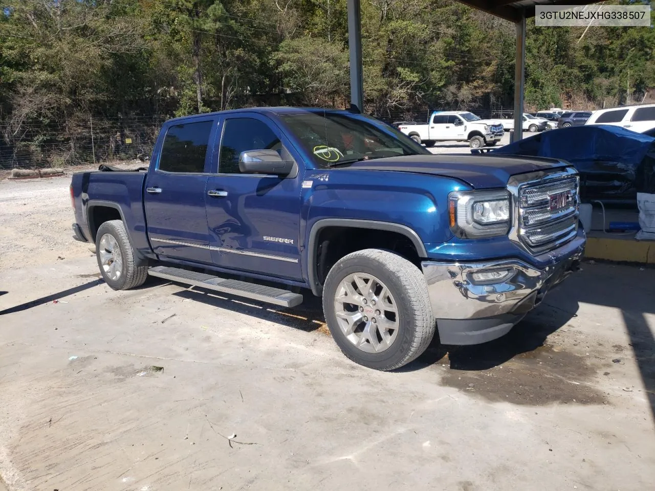 2017 GMC Sierra K1500 Slt VIN: 3GTU2NEJXHG338507 Lot: 76523664