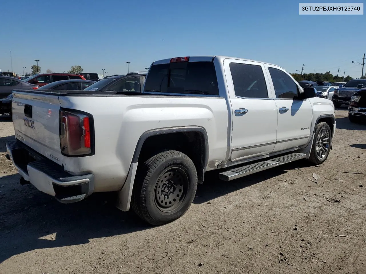 2017 GMC Sierra K1500 Denali VIN: 3GTU2PEJXHG123740 Lot: 76528464