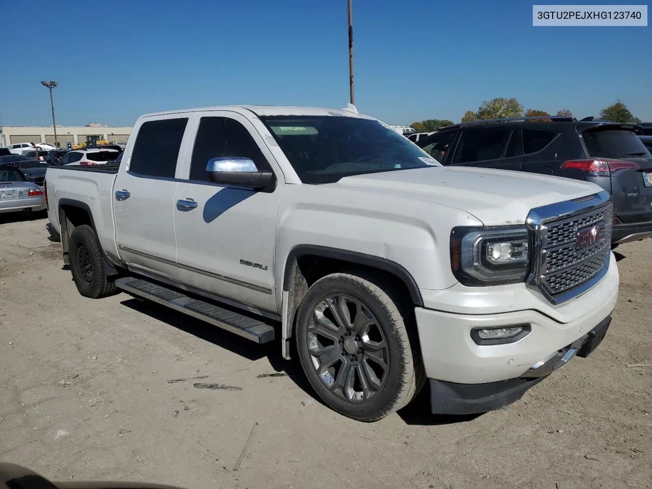 2017 GMC Sierra K1500 Denali VIN: 3GTU2PEJXHG123740 Lot: 76528464