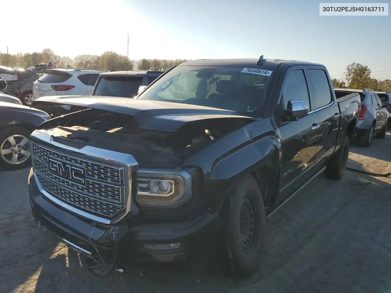 2017 GMC Sierra K1500 Denali VIN: 3GTU2PEJ5HG163711 Lot: 76548614