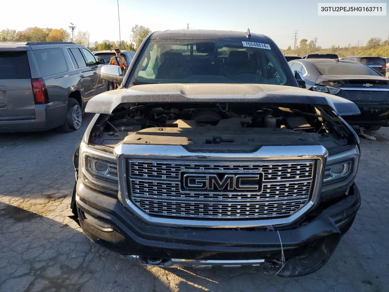 2017 GMC Sierra K1500 Denali VIN: 3GTU2PEJ5HG163711 Lot: 76548614