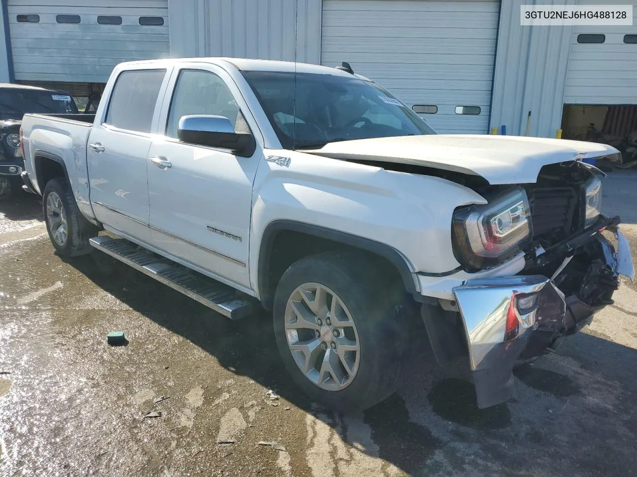 2017 GMC Sierra K1500 Slt VIN: 3GTU2NEJ6HG488128 Lot: 76583054