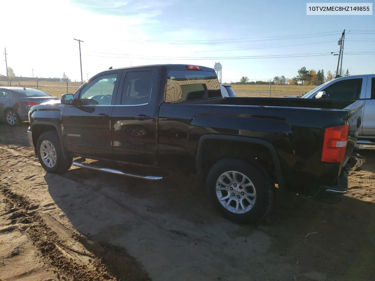 2017 GMC Sierra K1500 Sle VIN: 1GTV2MEC8HZ149855 Lot: 76749694