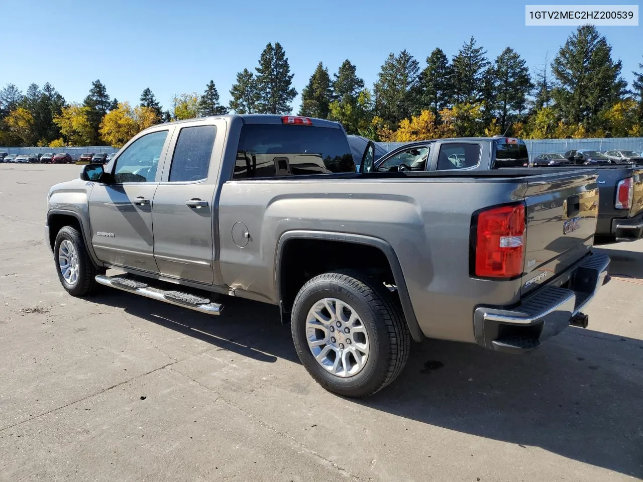 2017 GMC Sierra K1500 Sle VIN: 1GTV2MEC2HZ200539 Lot: 76921334