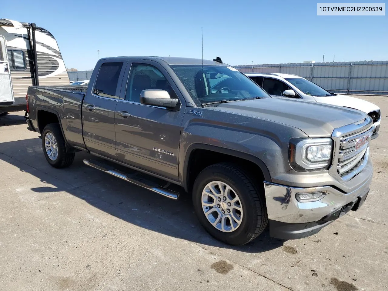 2017 GMC Sierra K1500 Sle VIN: 1GTV2MEC2HZ200539 Lot: 76921334