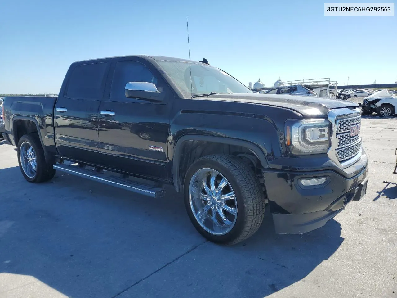 2017 GMC Sierra K1500 Slt VIN: 3GTU2NEC6HG292563 Lot: 77117444